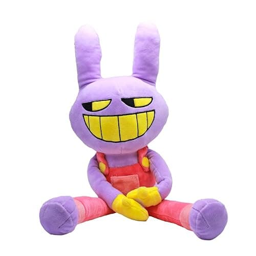 Just Toys – The Amazing Digital Circus Jax Plush 10 Inch Collectible | Officially Licensed 10-inch ultra-soft plush. Collect all 4 TADC characters - Image 1