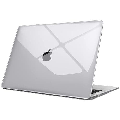 Fintie Hülle kompatibel mit MacBook Air 13 M1 (2018-2020) | A2337(M1)/A2179/A1932, Ultradünne Hartschale Schutzhülle Snap Case, Transparent - Image 1