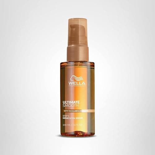 Wella Professionals ULTIMATE SMOOTH Miracle Oil Serum for Dry, Dull & Frizzy Hair | Nourishes, Smooths & Adds a Silky Shine | With Squalane & Omega 9 | Heat Protectant | Color Safe thumbnail 19