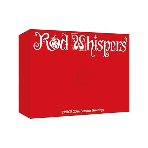 TWICE - 2026 GREETINGS [RED WHISPERS] Photobook - Image 1