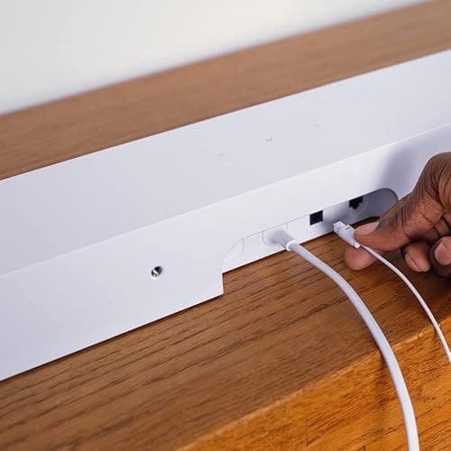 Sonos Ray Soundbar – Einzigartig kompakte All-in-One-Soundbar mit Blockbuster-Sound für Filme, Spiele und WLAN-Musikstreaming – Kompatibel App und Apple AirPlay – In Weiß thumbnail 4