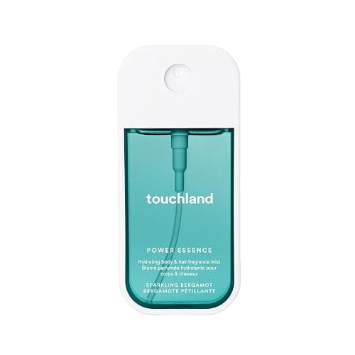 Touchland Hydrating Body & Hair Fragrance Mist, Sparkling Bergamot, 2 FL. OZ. Travel Size Body Spray - Image 1