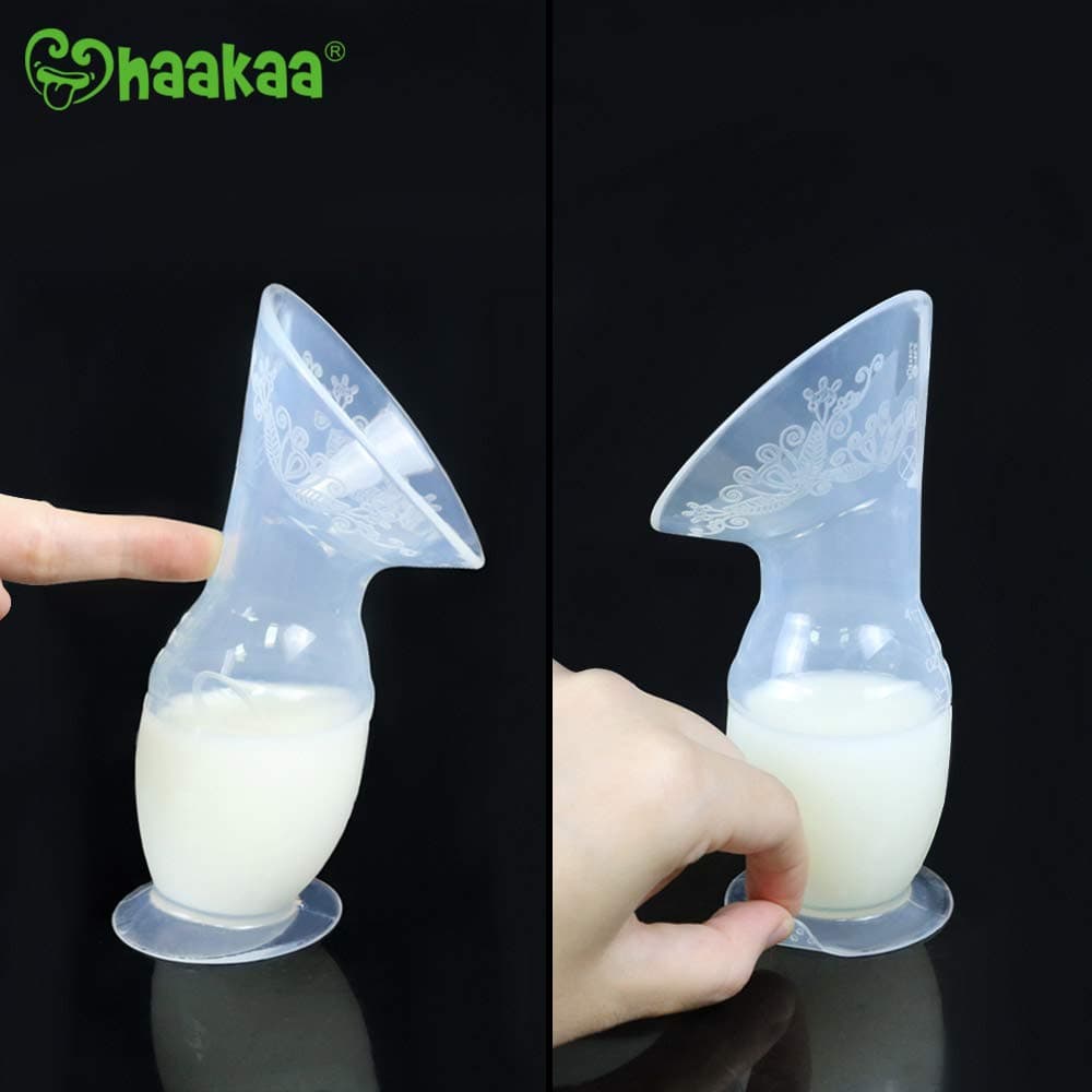 Haakaa Manual Breast Pump with Suction Base Breastmilk Collector Breastfeeding Pump thumbnail 5