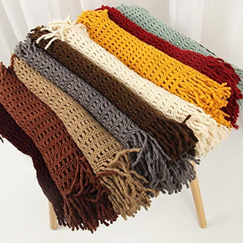 stylesilove Women Cozy Knit Tassel Infinity Loop Scarf - 8 Colors thumbnail 5