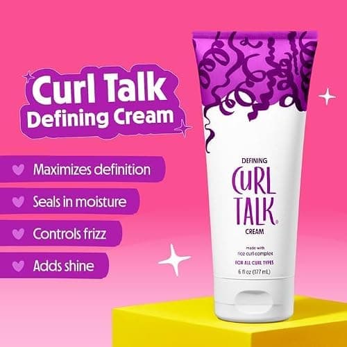 Curll Tallk Ṅöẗ Ÿöüṛ Ṁöẗḧëṛ Frizz Control Defining Curl Cream, 6 fl oz. thumbnail 2