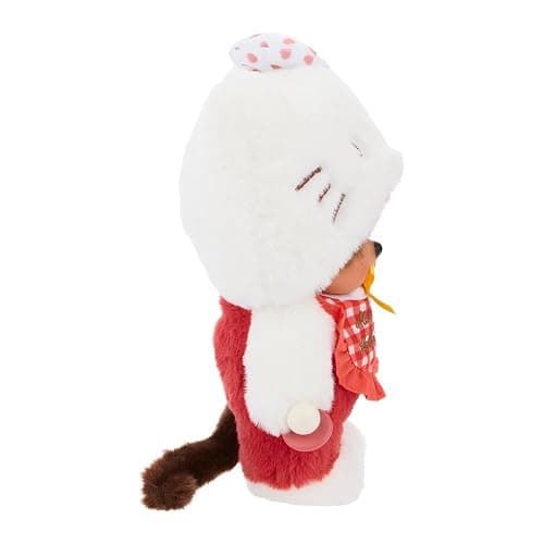 Monchhichi x Hello Kitty Costume Plush Doll - 8" Standing Monchhichi thumbnail 6