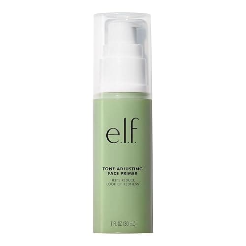 e.l.f. Tone Adjusting Face Primer, Makeup Primer For Neutralizing Uneven Skin Tones & Redness, Grips Makeup To Last, Vegan & Cruelty-free, Large - Image 1