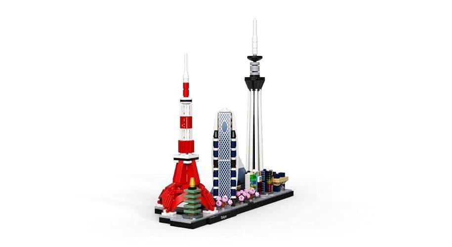 LEGO Architecture Skylines: Tokyo 21051 Building Kit, Collectible Architecture Building Set for Adults (547 Pieces) thumbnail 4