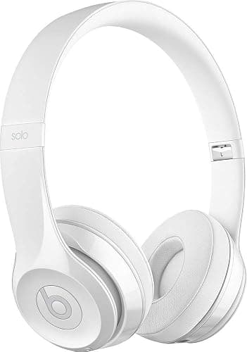 Beats Solo3 Wireless On-Ear Headphones Gloss White - Beats by Dr Dre (Renewed) - Image 1