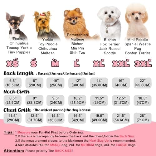 BAOBICUTE 4 Pack Dog Pajamas Soft Lightweight Dog Recovery Suit Onesie Clothes for Small Medium Female Pet Boys Girls Dogs thumbnail 7