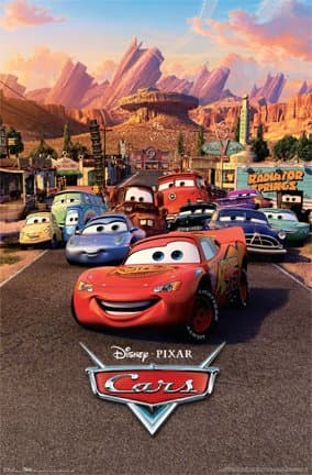Disney Pixar Cars - One Sheet Wall Poster, 34L" x 22.4W", Unframed Version - Image 1