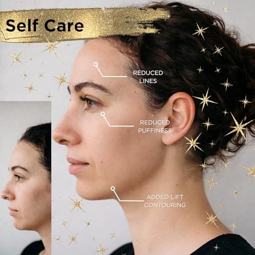 ICON Lymphatic Contour Brush for Face, Face Sculpting Tool for Lymphatic Drainage, Ultra Soft Bristles, Dry Brush, Helps Reduce Look of Puffiness (1 Pack) thumbnail 4