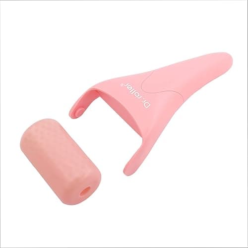 Dr.roller Ice Roller for Face and Eyes Silicone Massager, Ice Face Roller, Face Ice Rollers for Women Skin Care Tool for Reduce Puffiness Migraine Pain Relief and Minor Injury (Pink) thumbnail 6