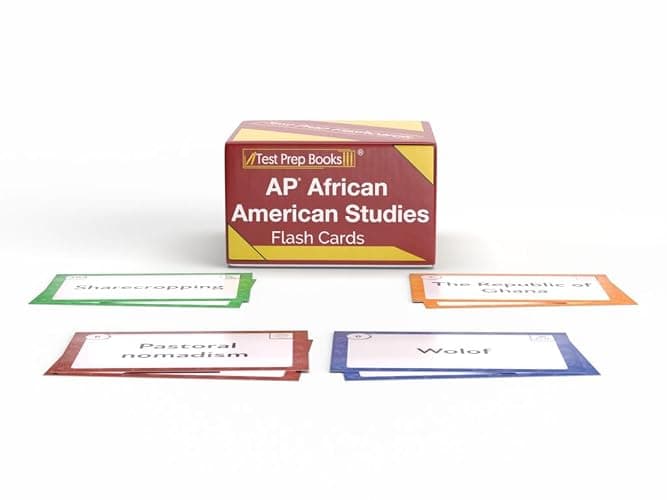 AP African American Studies Prep Cards 2026-2027: Review for the AP African American Studies Exam [Full Color Cards] thumbnail 2