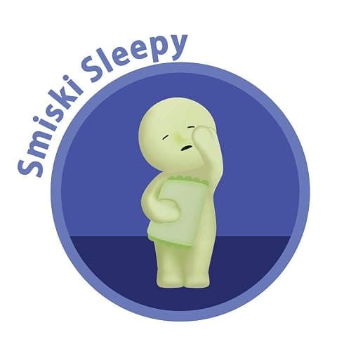 Dreams Smiski Glow in The Dark Figure, Bed Series, Random Style, 1 Pack thumbnail 3
