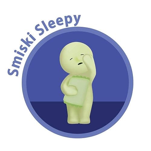 Dreams Smiski Glow in The Dark Figure, Bed Series, Random Style, 1 Pack thumbnail 4