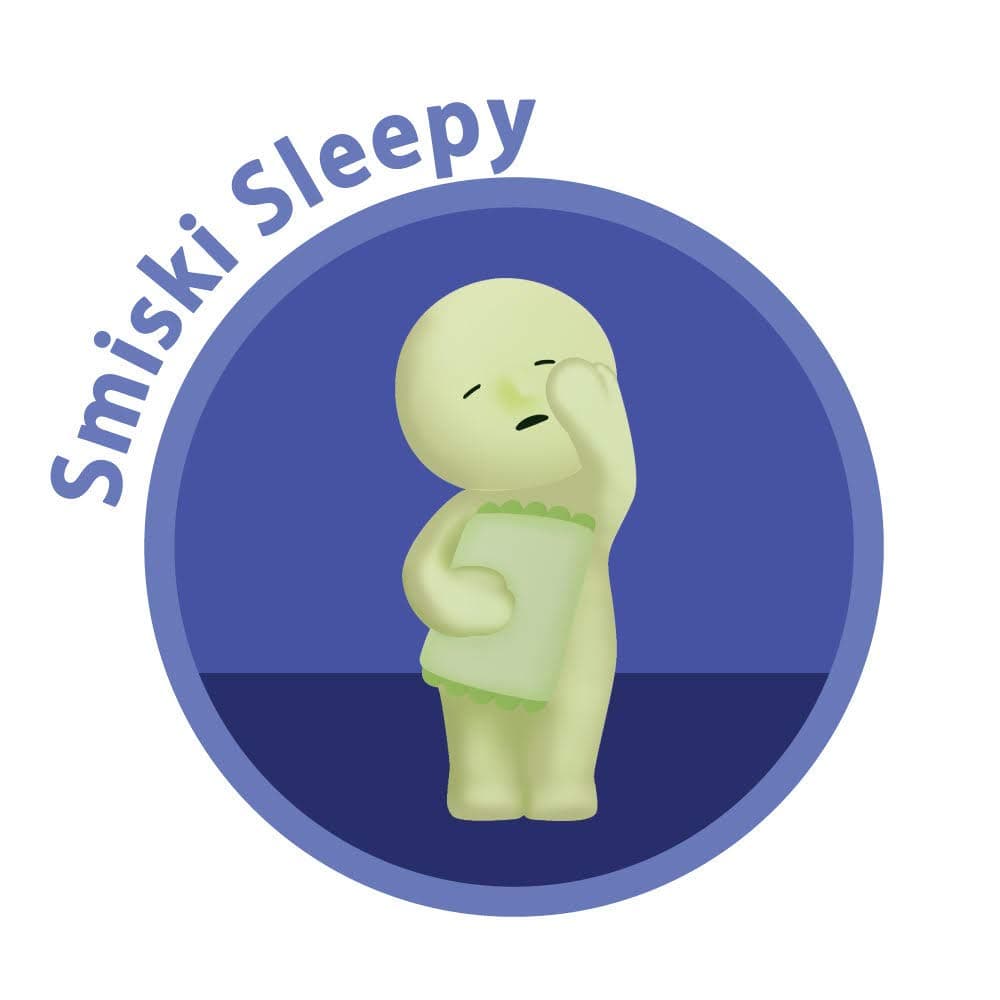 Dreams Smiski Glow in The Dark Figure, Bed Series, Random Style, 1 Pack thumbnail 2