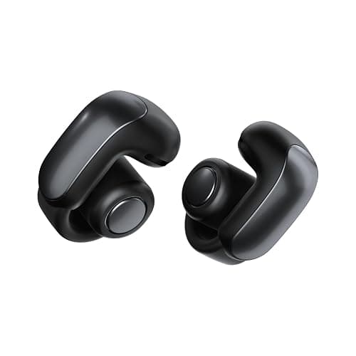 Bose Ultra Open Earbuds mit Bluetooth und OpenAudio Technologie, Clip On Kopfhörer, kabellose Open Ear Earbuds, immersive Audio, bis zu 48 Stunden Akkulaufzeit, Schwarz - Image 1