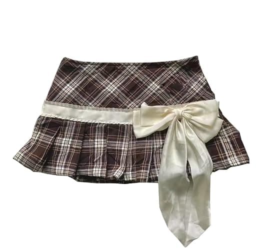 Cute Clad Women Kawaii Y2k Lolita Mini Skirt Sweet Harajuku Bow Tie Multi-Layer Ruffles Pleated Skirts - Image 1