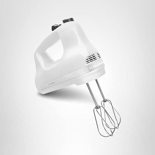 KitchenAid 5 Ultra Power Speed Hand Mixer - KHM512, White thumbnail 4