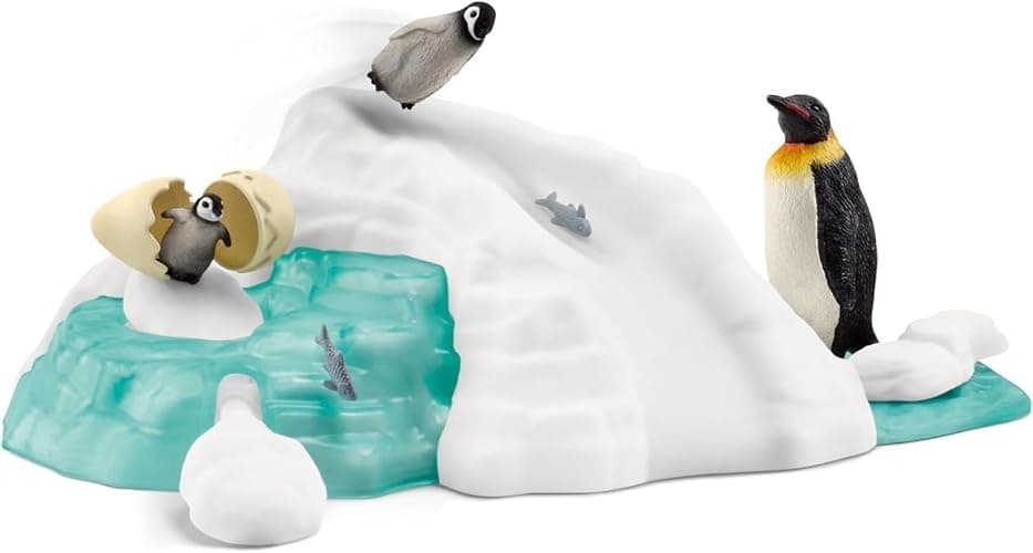 SCHLEICH 42661 Penguin Family Fun, from 3 years, WILD LIFE - Playset, 14 pieces thumbnail 3