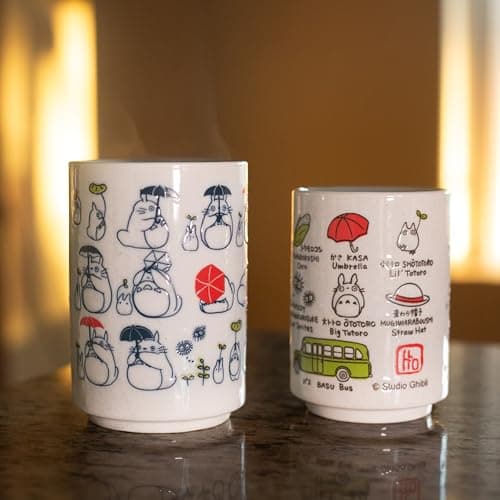 Studio Ghibli - My Neighbor Totoro - Totoro and Friends, Benelic Porcelain Japanese Teacup thumbnail 11