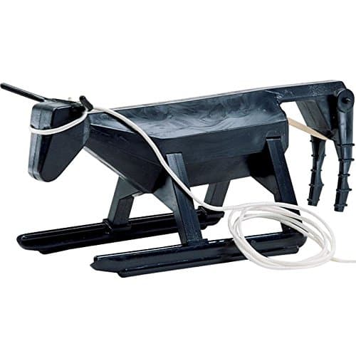 NRS Tack Original Cowboy Toy Roping Dummy Black - Image 1