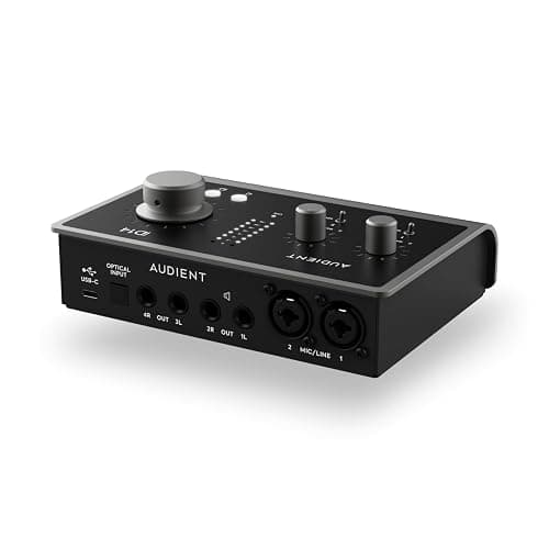 Audient Audiointerface iD14 MKII, 2 Class-A Mikrofonvorverstärkern (High Performance USB-Audiointerface, USB-C Anschluss, Monitor Mix und Monitor Panning Funktion, 2 Kopfhörerausgänge), iD MKII thumbnail 2