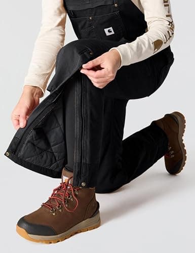 Carhartt Women's Washed Duck Insulated Bib Overall thumbnail 6
