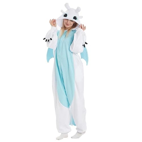 Teahain Adult Onesie Animal Pajamas Unisex Cute Sleepwear Halloween Party Cosplay Costumes - Image 1