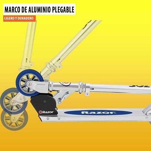 Razor A Kick Scooter for Kids - Lightweight, Foldable, Aluminum Frame, and Adjustable Handlebars thumbnail 4