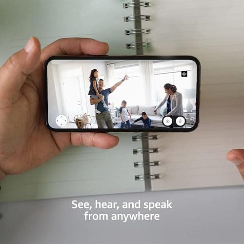 Blink Mini Pan-Tilt Camera (newest model), Rotating indoor plug-in smart security camera, two-way audio, HD video, motion detection, Works with Alexa (White) thumbnail 3