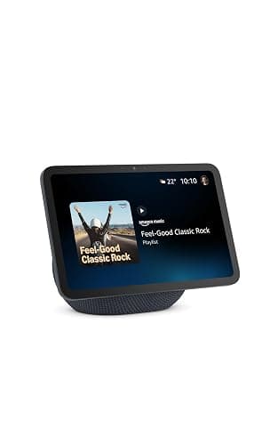 Amazon Echo Show 8 (ultimo modello) - Schermo HD da 8,7" con colori vibranti, audio spaziale, Grafite, con Accesso Anticipato ad Alexa+ - Image 1