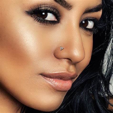 MODRSA 20g Nose Rings Hoops Nose Studs for Women Surgical Steel Hypoallergenic 20 Gauge Nostril Piercing Jewelry L Shape Crokscrew Silver Rose Gold Black Hoop Nostril Rings for Men thumbnail 5
