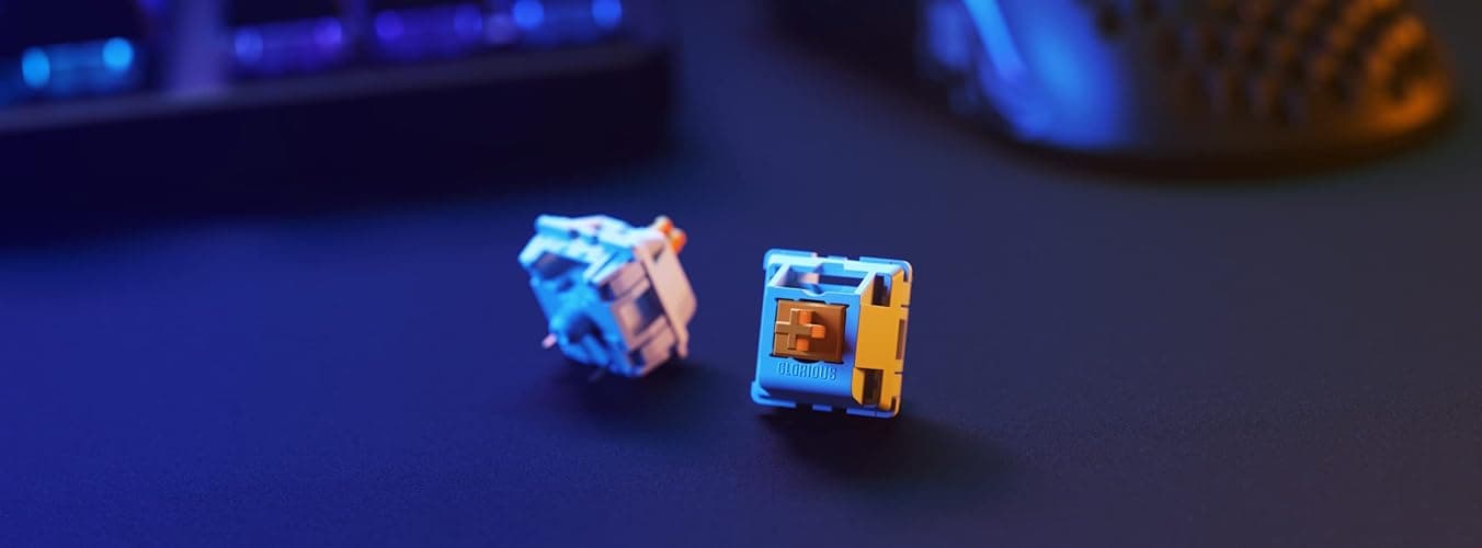 Glorious Panda Lubed Switches - 36 Plate Mounted Mechanical Keyboard Switches thumbnail 6