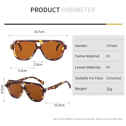 LANGSER Sunglasses Women Retro Gradient Shades UV400 Men Rivets Sun Glasses thumbnail 2