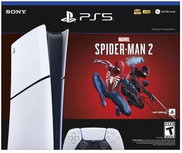 PlayStation 5 Digital Edition Spider-Man 2 Bundle