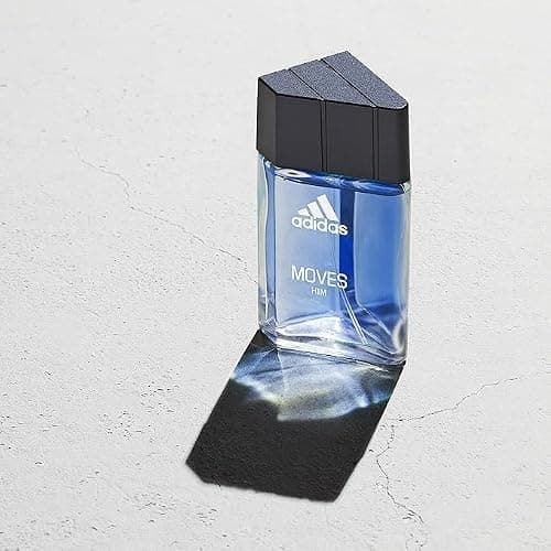 Adidas Moves Him Body Fragrance 2.5 fl oz (Pack of 1) , Notes of Green Apple, Cedarwood, Musk, Men's Fragrance, Long Lasting, Sporty Fragrance, Travel Size thumbnail 5
