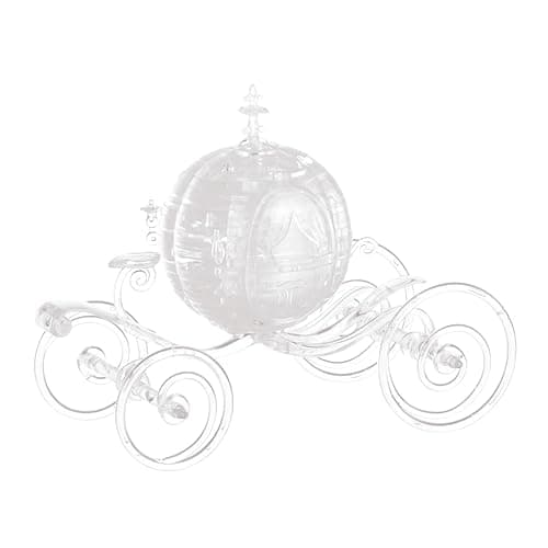 BePuzzled, Cinderella's Carriage Deluxe Original 3D Crystal Puzzle, Perfect for Puzzlers Ages 12 and Up, Challenging to Complete and Beautiful to Display, Collect Them All thumbnail 5
