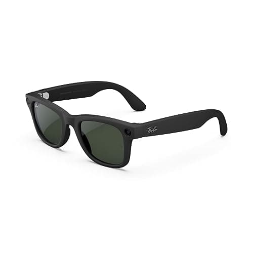 Ray-Ban Meta Glasses, Wayfarer - Matte Black/Transitions Clear to Graphite Green - Image 1