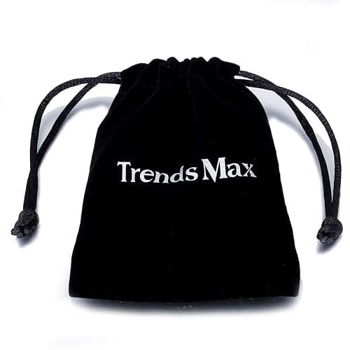 Trendsmax Initial A-Z Letter Pendant Necklace Mens Womens Capital Letter Yellow Gold Plated Stainless Steel Box Chain 22inch thumbnail 5