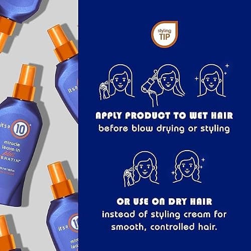 It's A 10 Miracle Leave-In Plus Keratin 10 Oz - 10 Fl Oz (Pack of 1) thumbnail 3