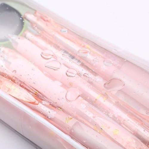 HiChange Clear Pencil Case Transparent PVC Pencil Cases Clear Pencil Bag for Exam (Pink-1Pack) thumbnail 8