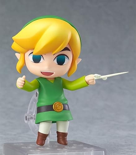 Good Smile Company Legend of Zelda 4 Inch Action Figure Nendoroid - Link The Wind Waker Version | Legend of Zelda 4 Inch Action Figure Nendoroid - Link The Wind Waker version thumbnail 3