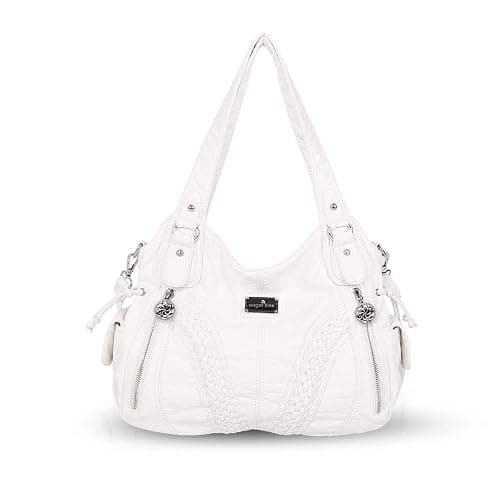 NICOLE & DORIS Woman Shoulder Bag Casual Crossbody Bag Shopper Soft PU Leather Handbag for Ladies Fashion Hobo Bag Large Capacity Tote Bag - Image 1