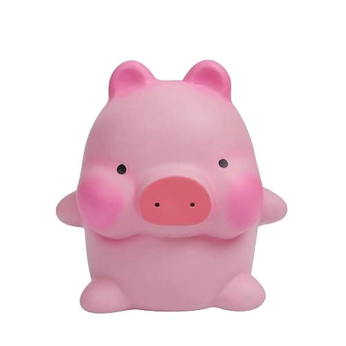 Anboor Squishies Jumbo Pig Kawaii Soft Slow Rising Scented Big Animal Squishies Stress Relief Kid Toys Pink Valentines Day thumbnail 6