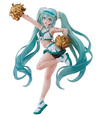 Taito Hatsune Miku Fashion Figure Uniform Hatsune Miku Statuette PVC Statue Fashion Uniform Ver. 18 cm, Black - Image 1