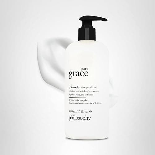 philosophy pure grace firming body emulsion- luxury scented body lotion- with shea butter & natural oils for fast absorbing hydration - skin feels soft and smooth thumbnail 5