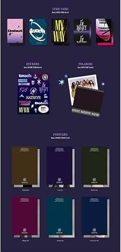 KATSEYE - 1st EP Album SIS SOFT IS STRONG (STRONG Ver) - Purple - 180mm x 250mm - K-pop Album Bundle thumbnail 5