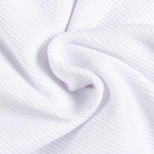 GEMBERA Womens Sleeveless Racerback High Neck Casual Basic Cotton Ribbed Fitted Tank Top thumbnail 4